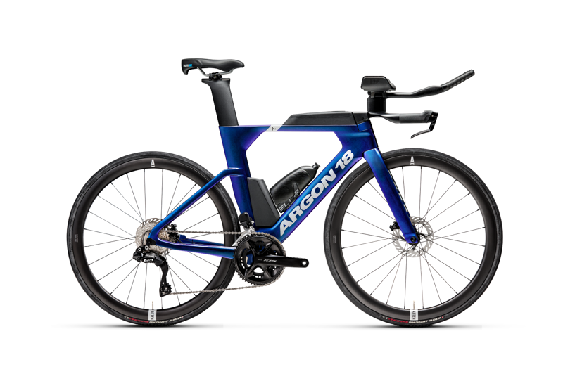 E117 Disc Medium 374C 105 Di2 Hypershift Blueberry / Silver