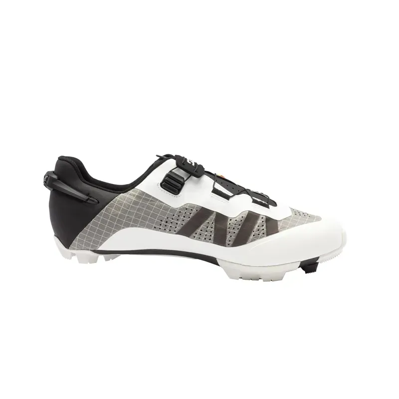 Sidi Aeron Monochrome Gravel Shoes in Ice White-1