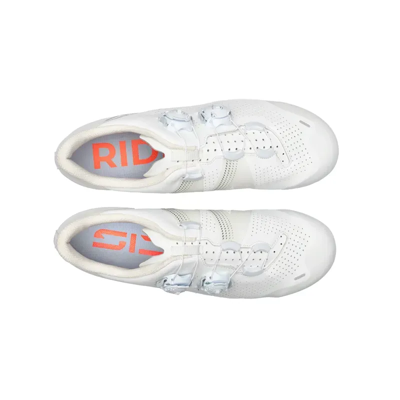 Sidi Ergo 6 Monochrome Road Shoes in Full White-4
