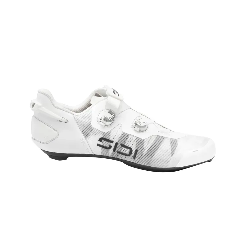 Sidi Wire 3 Monochrome Road Shoes in White