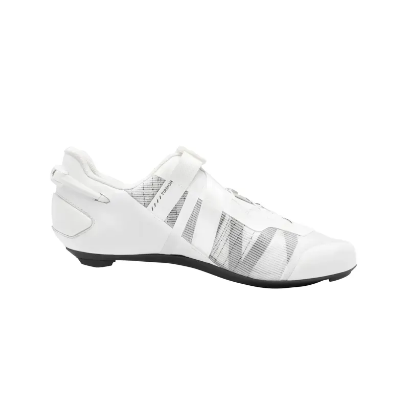 Sidi Wire 3 Monochrome Road Shoes in White-1