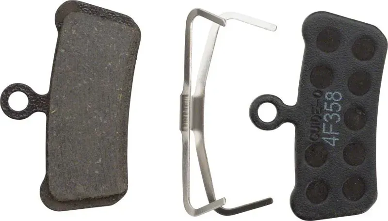 SRAM Organic/Steel Disc Brake Pads Quiet in Black-1