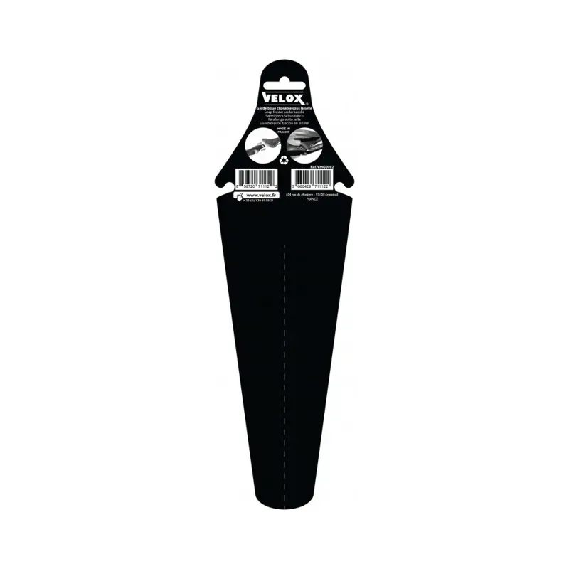 Velox Under Saddle Mudguard in Black