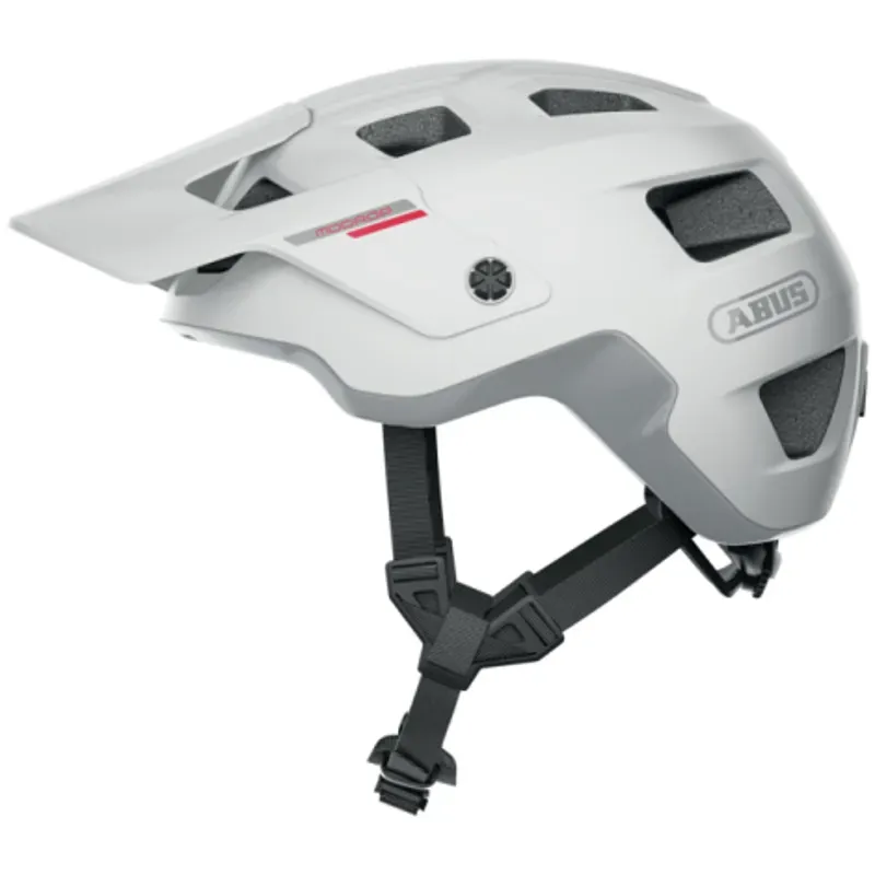 Abus Modrop Mountain Bike Helmet in White