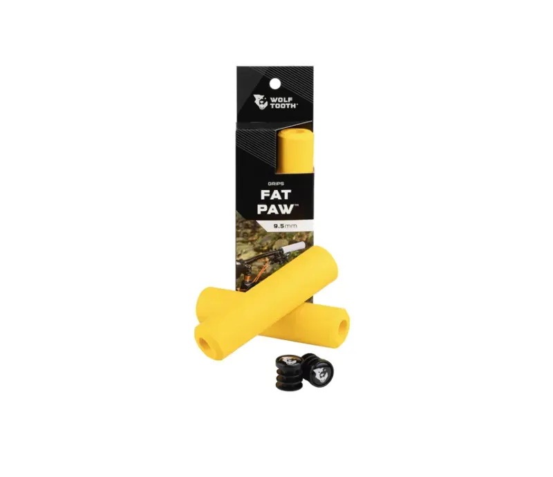Wolf Tooth Lock-on Fat Paw Grips in Gold